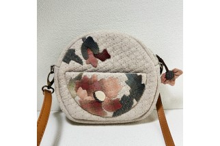 Floral Crossbody Bag with Adjustable Strap