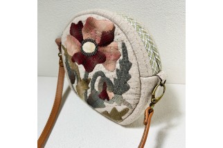 Floral Crossbody Bag with Adjustable Strap