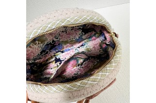 Floral Crossbody Bag with Adjustable Strap