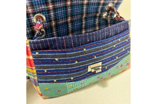 Animal Party Patchwork Crossbody Bag