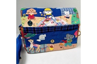 Animal Picnic Crossbody Bag Adjustable Shoulder Strap