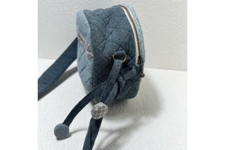 Cute Dog Patchwork Unique Crossbody Bag
