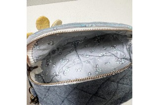 Cute Dog Patchwork Unique Crossbody Bag