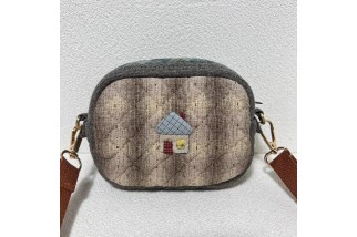 Mini House Applique Crossbody Bag