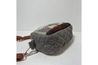 Mini House Applique Crossbody Bag