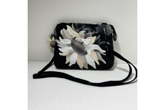 Sunflower Patchwork Crossbody Bag