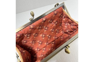 Crossbody bag with house and tree decals